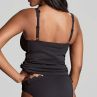 Panache Swimwear Spirit UW Plunge Tankini Black-thumb Underwired plunge tankini with adjustable sides. 65-85, F-M SW1781-BLK