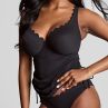 Panache Swimwear Spirit UW Plunge Tankini Black-thumb Underwired plunge tankini with adjustable sides. 65-85, F-M SW1781-BLK