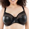 Parfait Lingerie Stevie Wire Bra Black Faux Leather-thumb Underwired, non-padded, balconnet style bra. 65-95, D-H P50125-BLK