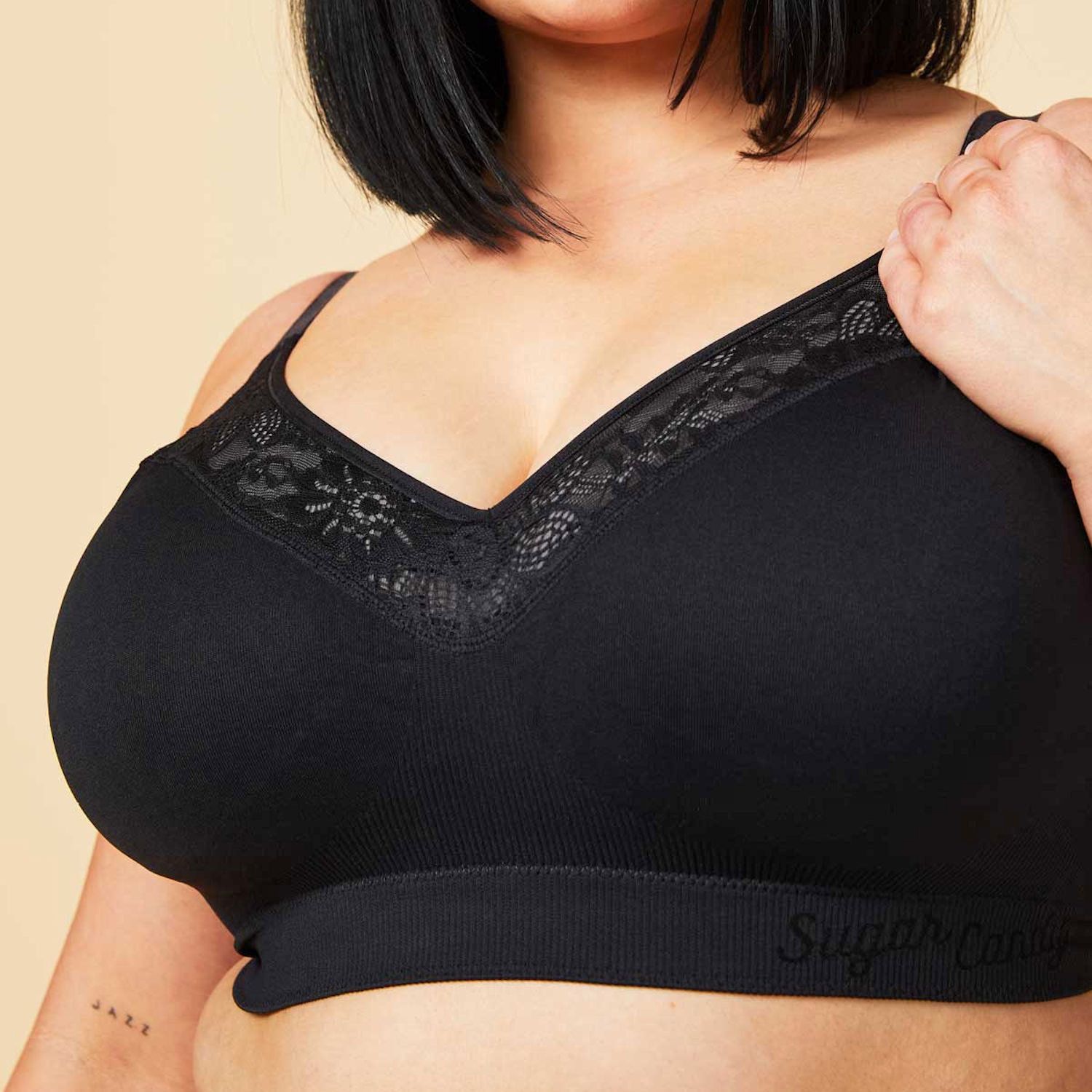 Sugar Candy Luxe (Black) by Cake - Non-Underwired bras
