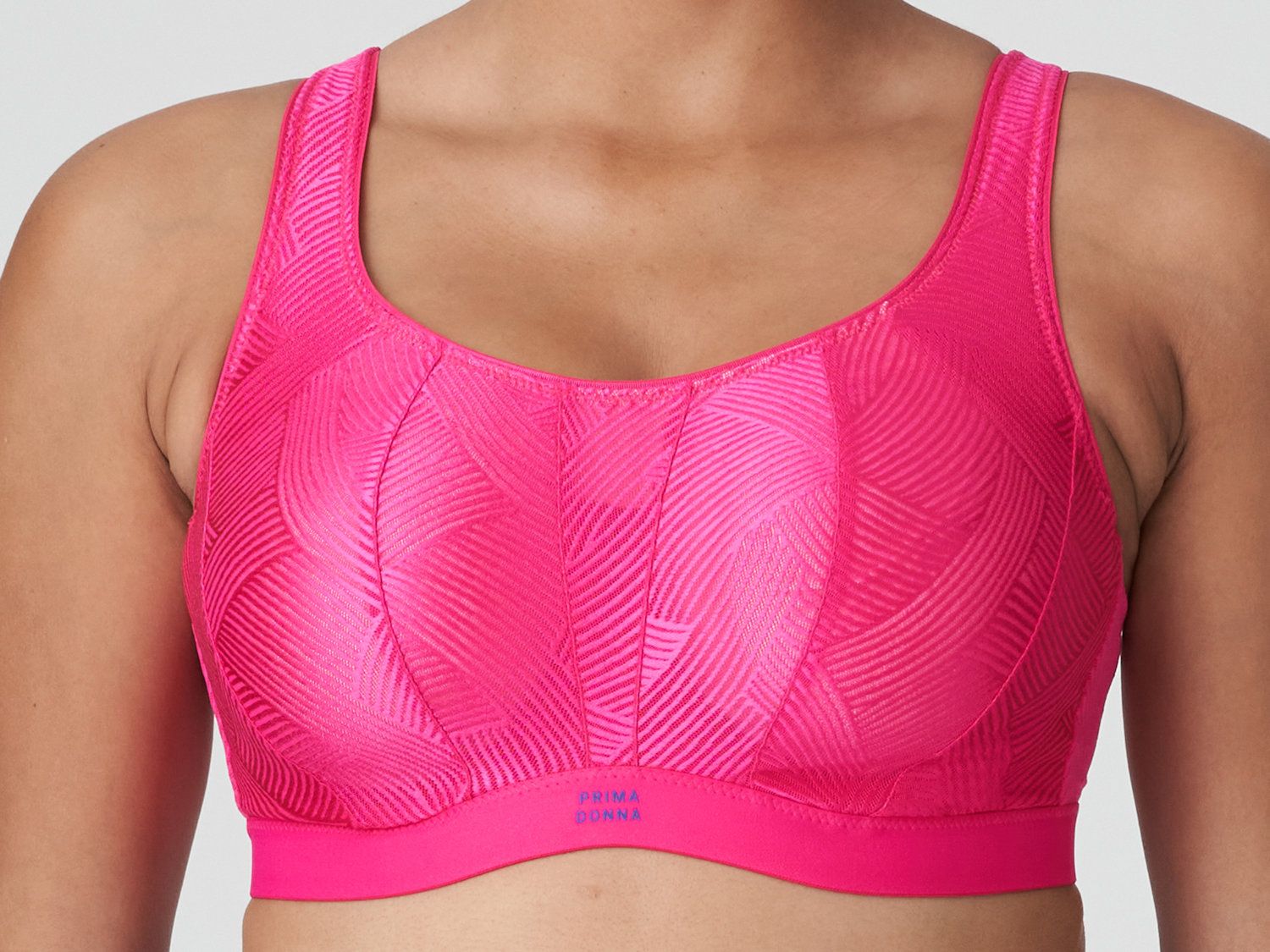 PrimaDonna Sport THE GAME Electric Pink padded sports bra