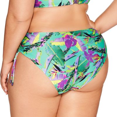 Ava Swimwear Vibrant Drawstring Brief  M-3XL SF-210/2-VIB