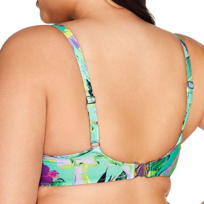 Ava Swimwear Vibrant UW Padded Bikini Bra Padded and underwired, full cup bikini bra. 65-100, D-L SK-210-VIB