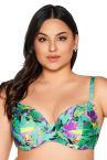 Ava Swimwear Vibrant UW Padded Bikini Bra-thumb Padded and underwired, full cup bikini bra. 65-100, D-L SK-210-VIB