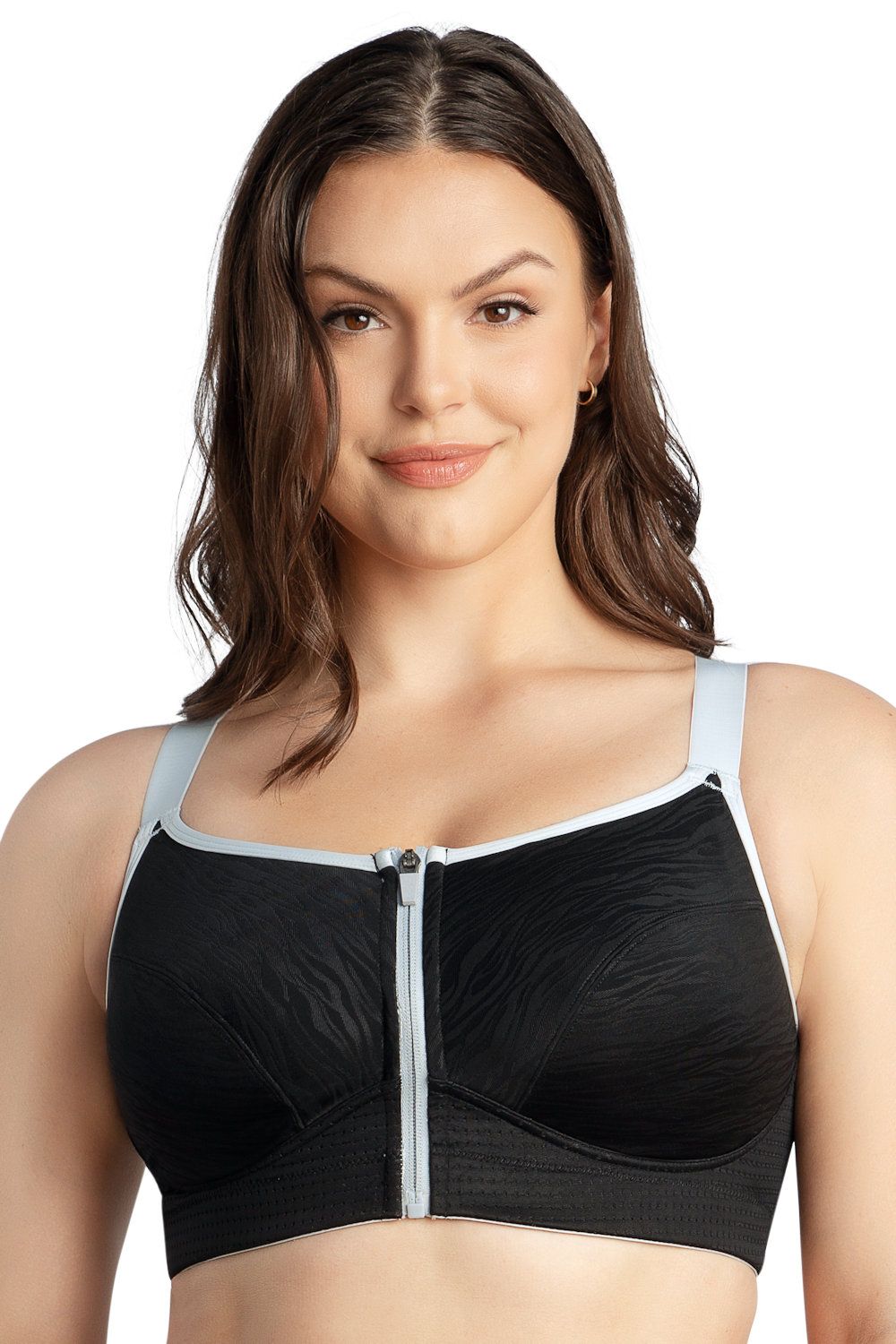 Lingerie, High Impact Padded Non Wired Sports Bra B-E