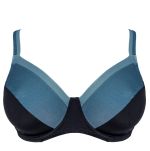 Wave UW Full Cup Bikini Bra Sparkly Blue