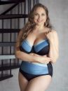 Plaisir Wave UW Full Cup Bikini Bra Sparkly Blue-thumb Underwired, non-padded bikini bra. 85-105 D-H T0025-24/SPB