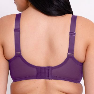 Curvy Kate Wonderfully Full Cup Bra Purple Underwired, non-padded full cup bra. 70-105, E-O CK-061-102-PUR