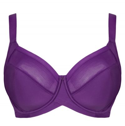 Curvy Kate Wonderfully Full Cup Bra Purple Underwired, non-padded full cup bra. 70-105, E-O CK-061-102-PUR