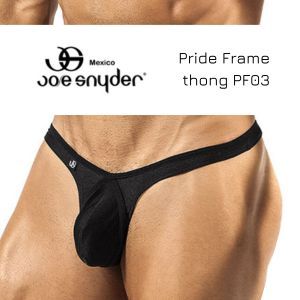 Joe Snyder Pride Frame thong black