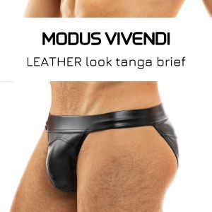 Modus Vivendi Leather look tanga