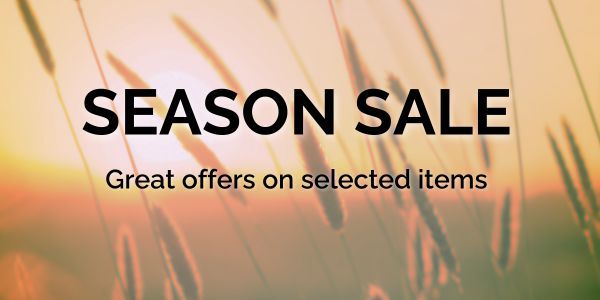 Season sale - Great offers on selected prices